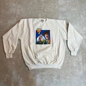 Vintage Toy Story 2 Disney Pixar Promo Crew Neck Sweatshirt Size L/XL